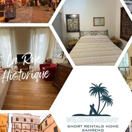 -wh-la Rue Historique-centro サンレモ